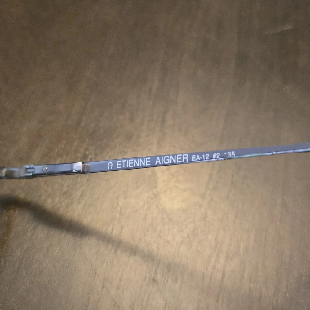 Etienne Aigner Wire Frame Glasses